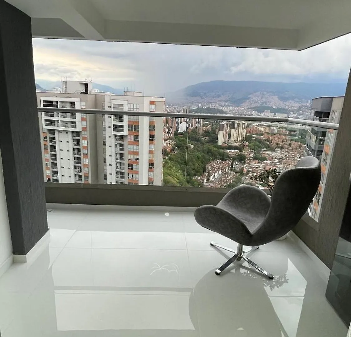 Exclusive Medellin Loma De Los Bernal Apartment Kolumbia